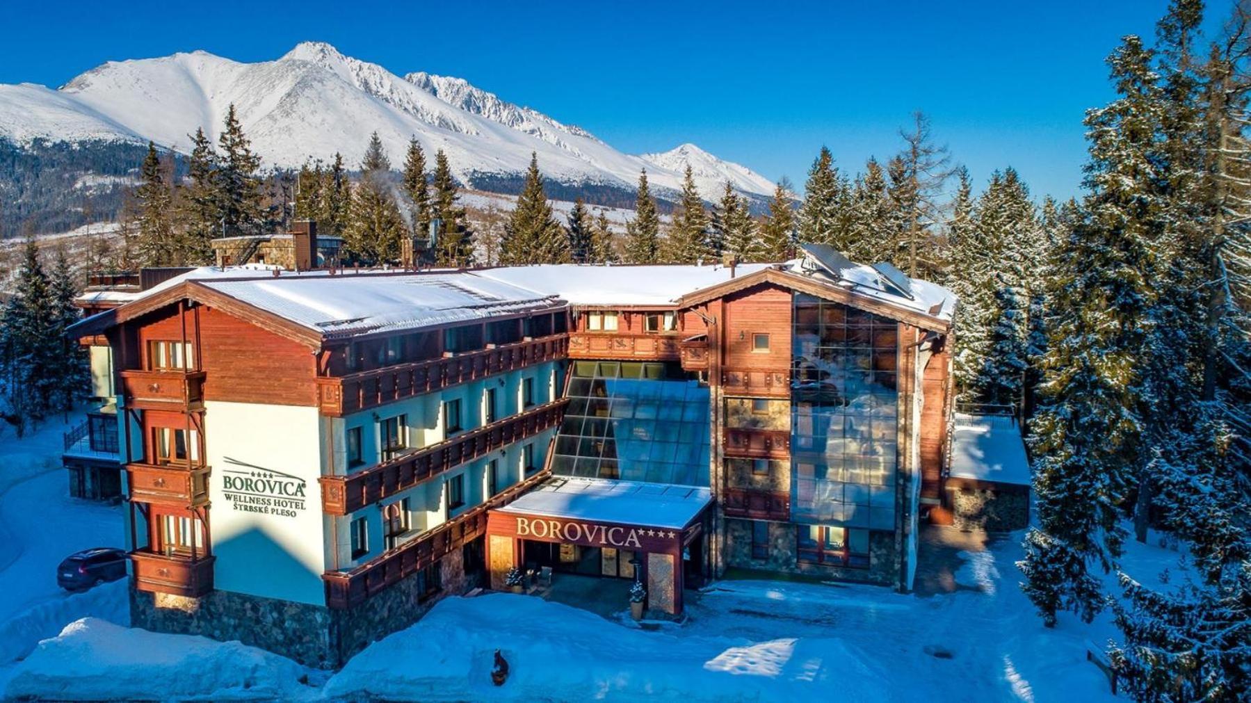 Aplend Wellness Hotel Borovica Štrbské Pleso Dış mekan fotoğraf